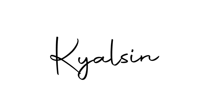 How to Draw Kyalsin signature style? Autography-DOLnW is a latest design signature styles for name Kyalsin. Kyalsin signature style 10 images and pictures png
