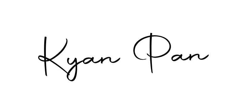 Kyan Pan stylish signature style. Best Handwritten Sign (Autography-DOLnW) for my name. Handwritten Signature Collection Ideas for my name Kyan Pan. Kyan Pan signature style 10 images and pictures png