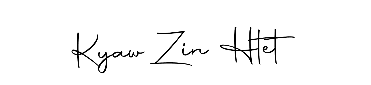 Make a beautiful signature design for name Kyaw Zin Htet. Use this online signature maker to create a handwritten signature for free. Kyaw Zin Htet signature style 10 images and pictures png