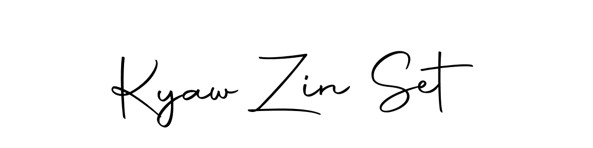 Kyaw Zin Set stylish signature style. Best Handwritten Sign (Autography-DOLnW) for my name. Handwritten Signature Collection Ideas for my name Kyaw Zin Set. Kyaw Zin Set signature style 10 images and pictures png