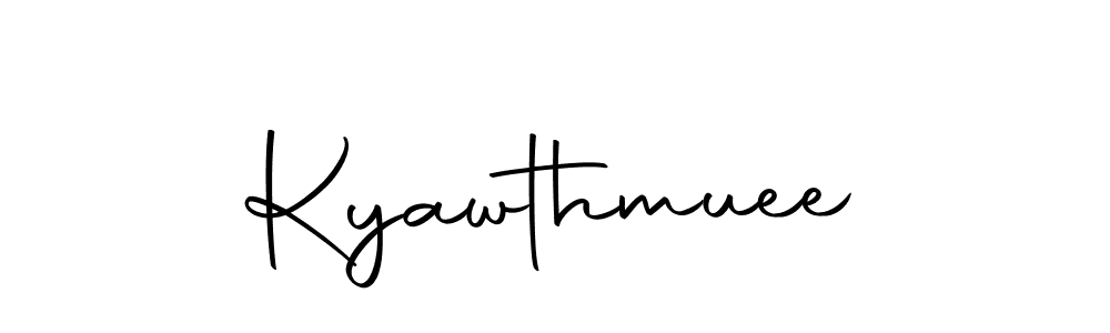 Once you've used our free online signature maker to create your best signature Autography-DOLnW style, it's time to enjoy all of the benefits that Kyawthmuee name signing documents. Kyawthmuee signature style 10 images and pictures png