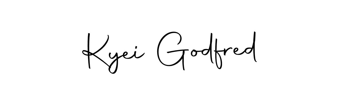 Here are the top 10 professional signature styles for the name Kyei Godfred. These are the best autograph styles you can use for your name. Kyei Godfred signature style 10 images and pictures png