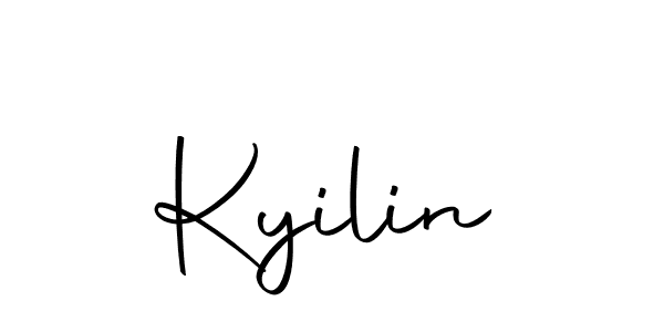 You can use this online signature creator to create a handwritten signature for the name Kyilin. This is the best online autograph maker. Kyilin signature style 10 images and pictures png