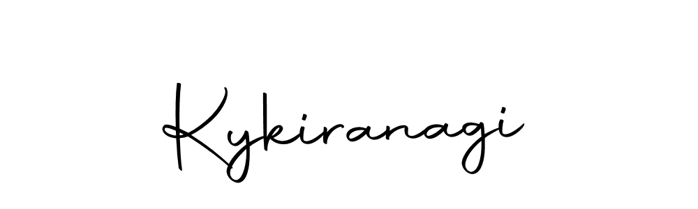 Create a beautiful signature design for name Kykiranagi. With this signature (Autography-DOLnW) fonts, you can make a handwritten signature for free. Kykiranagi signature style 10 images and pictures png