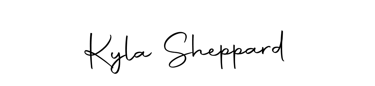 Use a signature maker to create a handwritten signature online. With this signature software, you can design (Autography-DOLnW) your own signature for name Kyla Sheppard. Kyla Sheppard signature style 10 images and pictures png