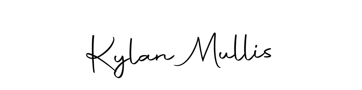 How to make Kylan Mullis name signature. Use Autography-DOLnW style for creating short signs online. This is the latest handwritten sign. Kylan Mullis signature style 10 images and pictures png