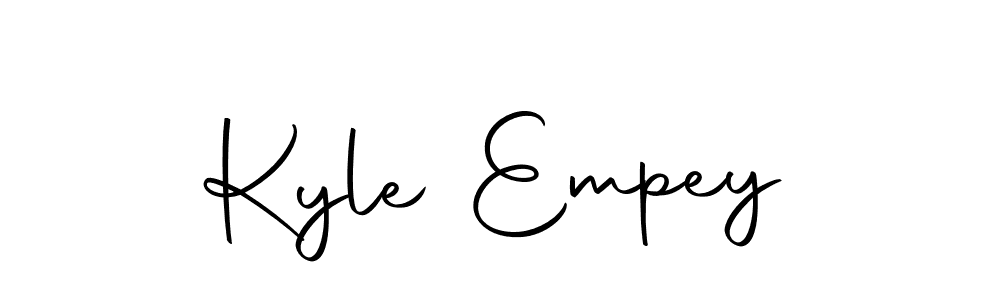 You can use this online signature creator to create a handwritten signature for the name Kyle Empey. This is the best online autograph maker. Kyle Empey signature style 10 images and pictures png