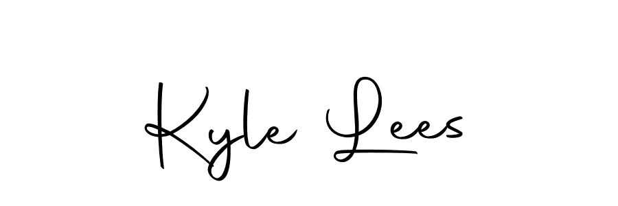 Create a beautiful signature design for name Kyle Lees. With this signature (Autography-DOLnW) fonts, you can make a handwritten signature for free. Kyle Lees signature style 10 images and pictures png