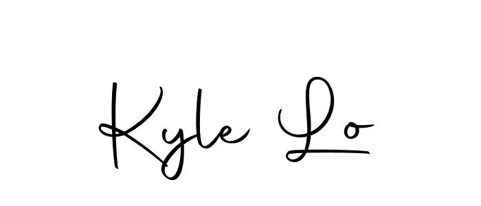 Use a signature maker to create a handwritten signature online. With this signature software, you can design (Autography-DOLnW) your own signature for name Kyle Lo. Kyle Lo signature style 10 images and pictures png