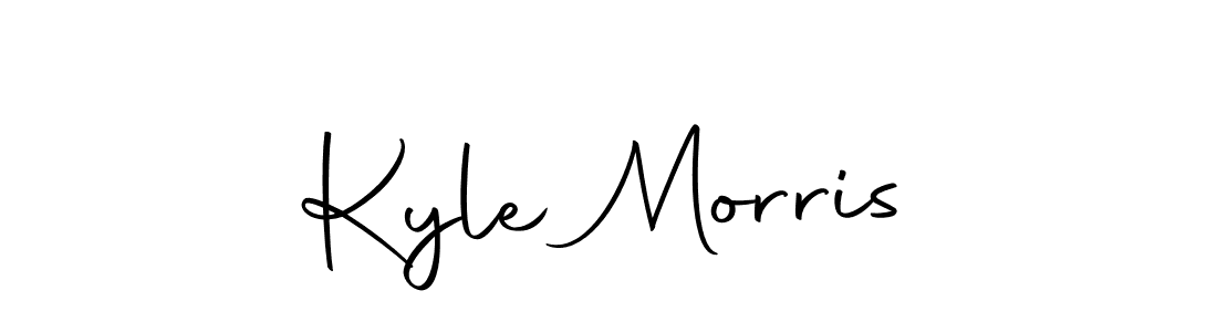 Kyle Morris stylish signature style. Best Handwritten Sign (Autography-DOLnW) for my name. Handwritten Signature Collection Ideas for my name Kyle Morris. Kyle Morris signature style 10 images and pictures png