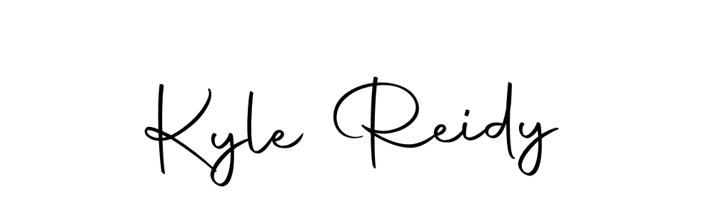 Kyle Reidy stylish signature style. Best Handwritten Sign (Autography-DOLnW) for my name. Handwritten Signature Collection Ideas for my name Kyle Reidy. Kyle Reidy signature style 10 images and pictures png