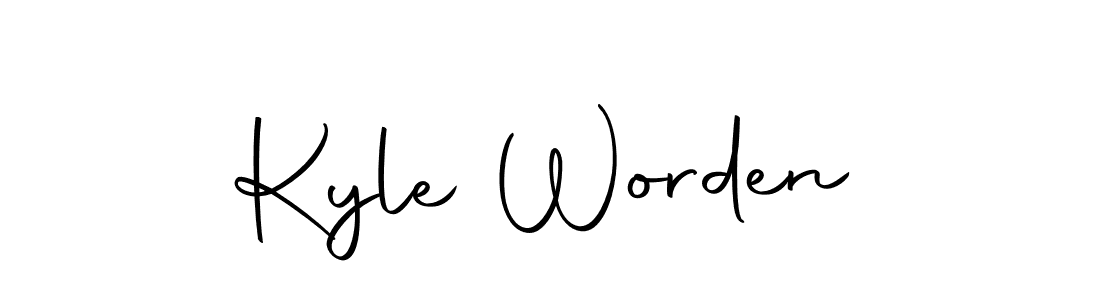 The best way (Autography-DOLnW) to make a short signature is to pick only two or three words in your name. The name Kyle Worden include a total of six letters. For converting this name. Kyle Worden signature style 10 images and pictures png