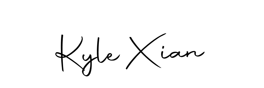 Make a beautiful signature design for name Kyle Xian. Use this online signature maker to create a handwritten signature for free. Kyle Xian signature style 10 images and pictures png