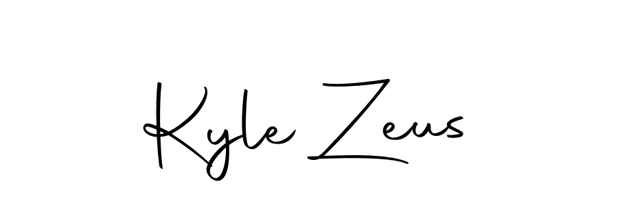 The best way (Autography-DOLnW) to make a short signature is to pick only two or three words in your name. The name Kyle Zeus include a total of six letters. For converting this name. Kyle Zeus signature style 10 images and pictures png