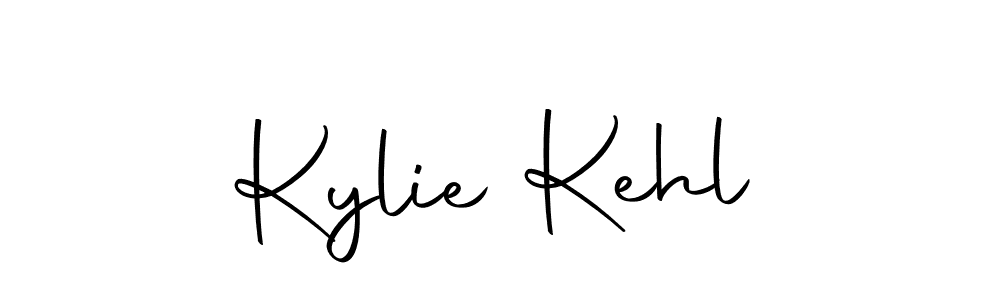 Design your own signature with our free online signature maker. With this signature software, you can create a handwritten (Autography-DOLnW) signature for name Kylie Kehl. Kylie Kehl signature style 10 images and pictures png
