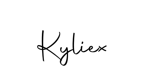 How to make Kyliex signature? Autography-DOLnW is a professional autograph style. Create handwritten signature for Kyliex name. Kyliex signature style 10 images and pictures png