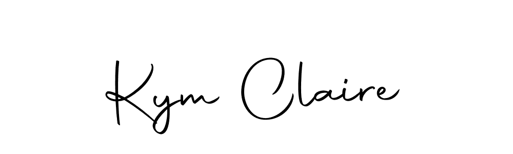 The best way (Autography-DOLnW) to make a short signature is to pick only two or three words in your name. The name Kym Claire include a total of six letters. For converting this name. Kym Claire signature style 10 images and pictures png