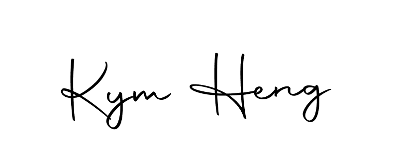 Kym Heng stylish signature style. Best Handwritten Sign (Autography-DOLnW) for my name. Handwritten Signature Collection Ideas for my name Kym Heng. Kym Heng signature style 10 images and pictures png