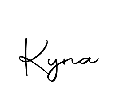 It looks lik you need a new signature style for name Kyna. Design unique handwritten (Autography-DOLnW) signature with our free signature maker in just a few clicks. Kyna signature style 10 images and pictures png