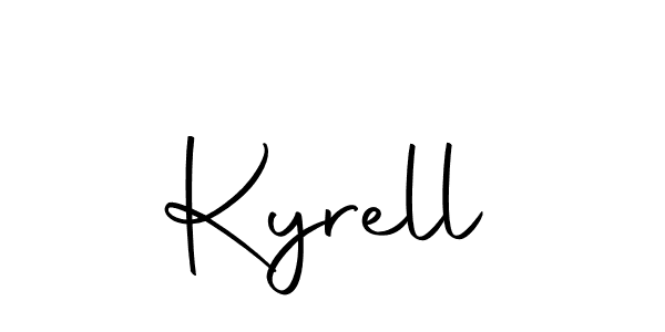 You should practise on your own different ways (Autography-DOLnW) to write your name (Kyrell) in signature. don't let someone else do it for you. Kyrell signature style 10 images and pictures png