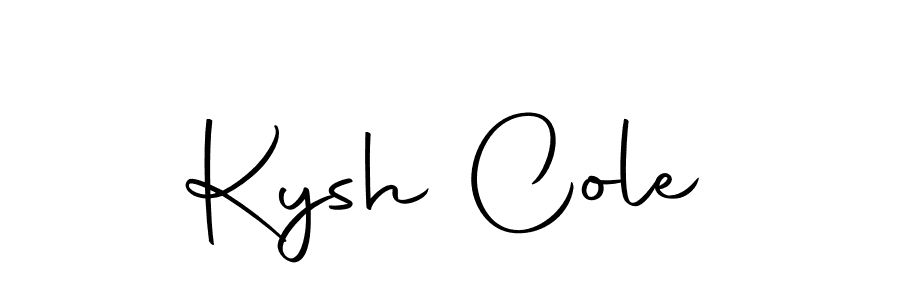 Here are the top 10 professional signature styles for the name Kysh Cole. These are the best autograph styles you can use for your name. Kysh Cole signature style 10 images and pictures png