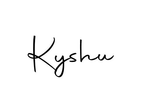 Also we have Kyshu name is the best signature style. Create professional handwritten signature collection using Autography-DOLnW autograph style. Kyshu signature style 10 images and pictures png