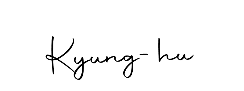 Kyung-hu stylish signature style. Best Handwritten Sign (Autography-DOLnW) for my name. Handwritten Signature Collection Ideas for my name Kyung-hu. Kyung-hu signature style 10 images and pictures png