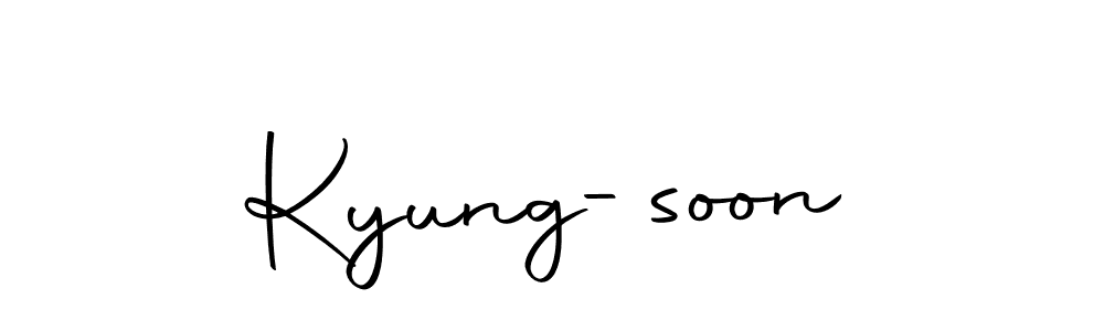 Similarly Autography-DOLnW is the best handwritten signature design. Signature creator online .You can use it as an online autograph creator for name Kyung-soon. Kyung-soon signature style 10 images and pictures png