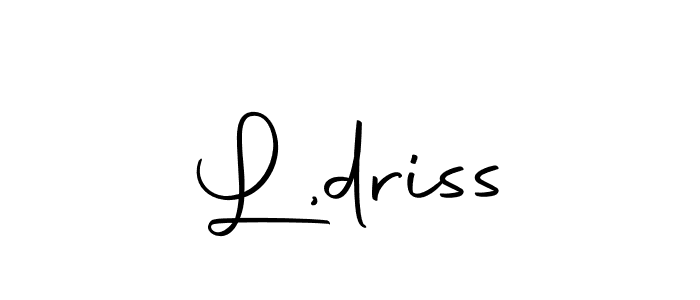 It looks lik you need a new signature style for name L,driss. Design unique handwritten (Autography-DOLnW) signature with our free signature maker in just a few clicks. L,driss signature style 10 images and pictures png