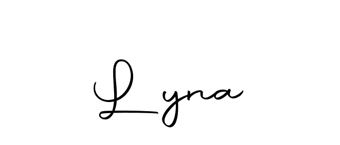 How to make L yna name signature. Use Autography-DOLnW style for creating short signs online. This is the latest handwritten sign. L yna signature style 10 images and pictures png