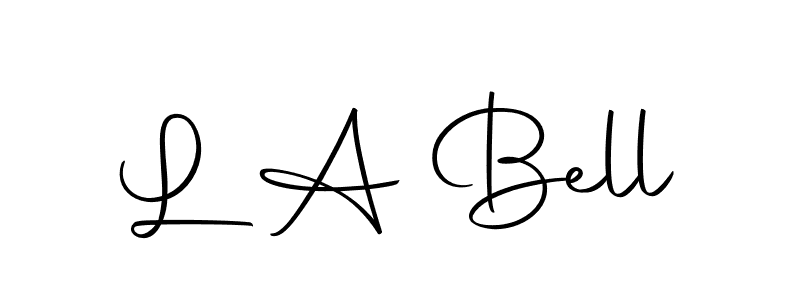 Use a signature maker to create a handwritten signature online. With this signature software, you can design (Autography-DOLnW) your own signature for name L A Bell. L A Bell signature style 10 images and pictures png