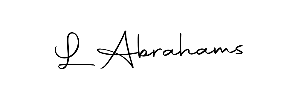 Once you've used our free online signature maker to create your best signature Autography-DOLnW style, it's time to enjoy all of the benefits that L Abrahams name signing documents. L Abrahams signature style 10 images and pictures png