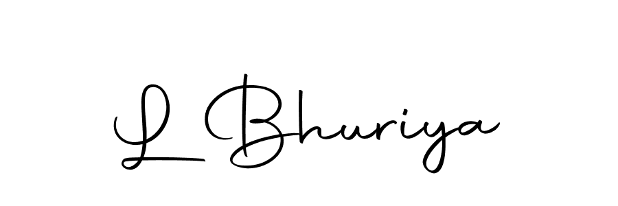 You can use this online signature creator to create a handwritten signature for the name L Bhuriya. This is the best online autograph maker. L Bhuriya signature style 10 images and pictures png