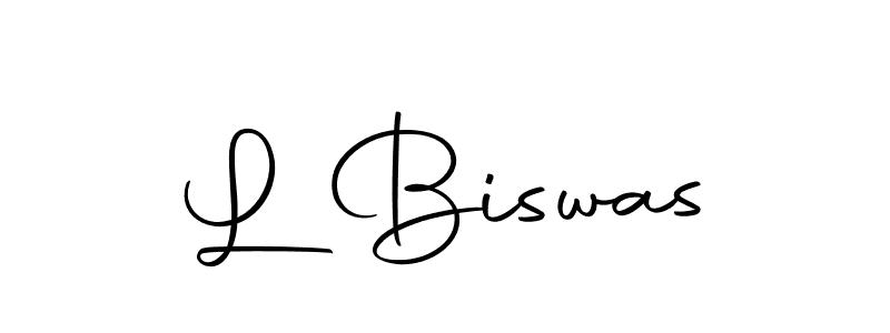 Make a beautiful signature design for name L Biswas. Use this online signature maker to create a handwritten signature for free. L Biswas signature style 10 images and pictures png