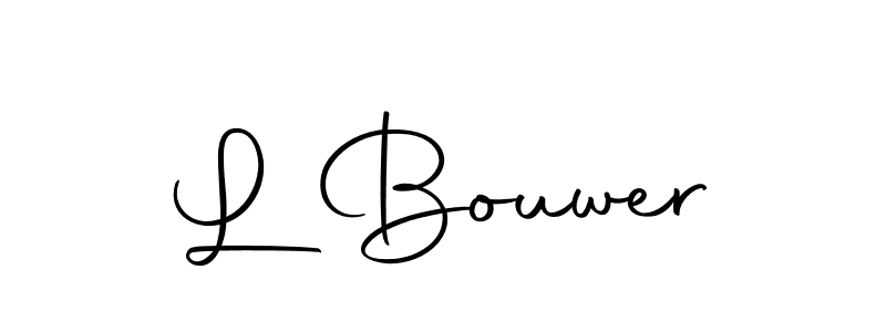 Autography-DOLnW is a professional signature style that is perfect for those who want to add a touch of class to their signature. It is also a great choice for those who want to make their signature more unique. Get L Bouwer name to fancy signature for free. L Bouwer signature style 10 images and pictures png