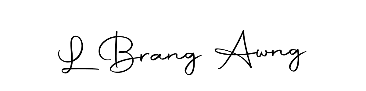 Use a signature maker to create a handwritten signature online. With this signature software, you can design (Autography-DOLnW) your own signature for name L Brang Awng. L Brang Awng signature style 10 images and pictures png