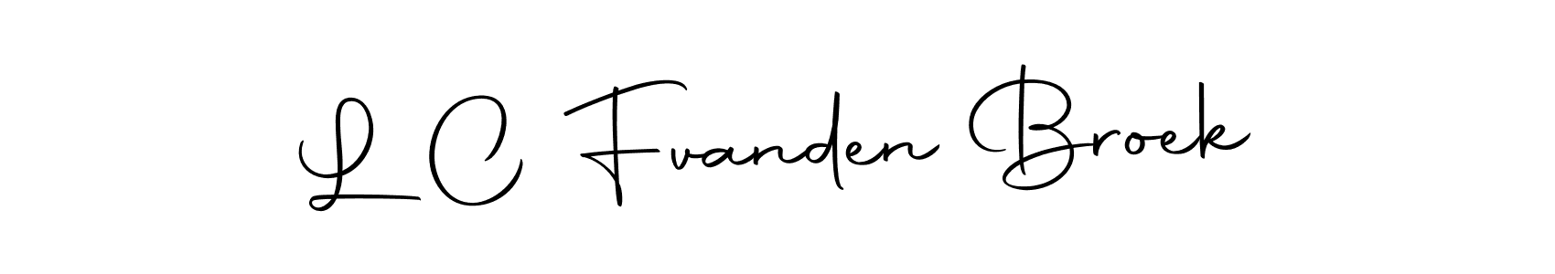 Design your own signature with our free online signature maker. With this signature software, you can create a handwritten (Autography-DOLnW) signature for name L C Fvanden Broek. L C Fvanden Broek signature style 10 images and pictures png