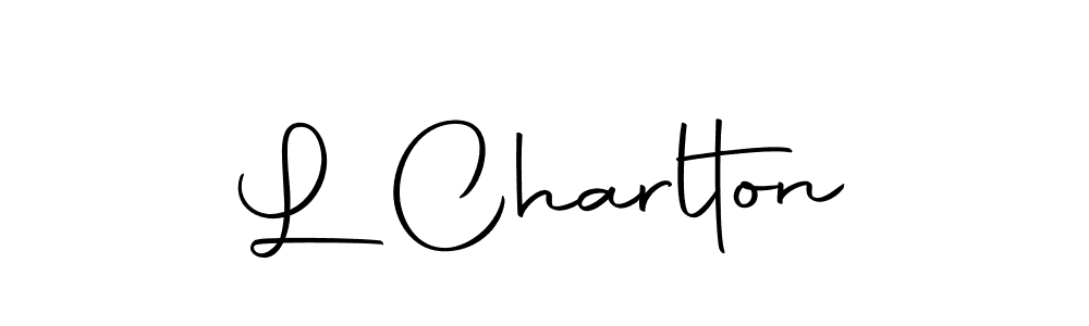 How to make L Charlton name signature. Use Autography-DOLnW style for creating short signs online. This is the latest handwritten sign. L Charlton signature style 10 images and pictures png