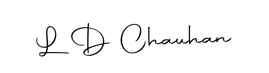 Design your own signature with our free online signature maker. With this signature software, you can create a handwritten (Autography-DOLnW) signature for name L D Chauhan. L D Chauhan signature style 10 images and pictures png