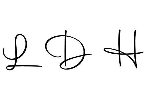 Best and Professional Signature Style for L D H. Autography-DOLnW Best Signature Style Collection. L D H signature style 10 images and pictures png
