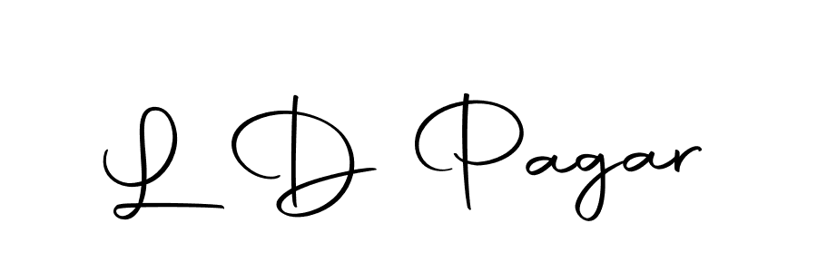 Make a beautiful signature design for name L D Pagar. With this signature (Autography-DOLnW) style, you can create a handwritten signature for free. L D Pagar signature style 10 images and pictures png
