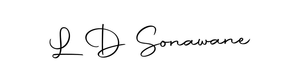 if you are searching for the best signature style for your name L D Sonawane. so please give up your signature search. here we have designed multiple signature styles  using Autography-DOLnW. L D Sonawane signature style 10 images and pictures png