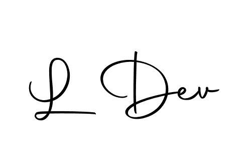 Autography-DOLnW is a professional signature style that is perfect for those who want to add a touch of class to their signature. It is also a great choice for those who want to make their signature more unique. Get L Dev name to fancy signature for free. L Dev signature style 10 images and pictures png