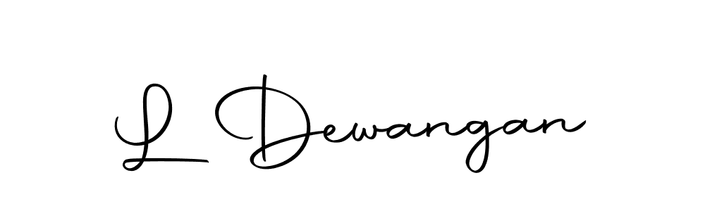 This is the best signature style for the L Dewangan name. Also you like these signature font (Autography-DOLnW). Mix name signature. L Dewangan signature style 10 images and pictures png