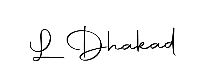 You can use this online signature creator to create a handwritten signature for the name L Dhakad. This is the best online autograph maker. L Dhakad signature style 10 images and pictures png