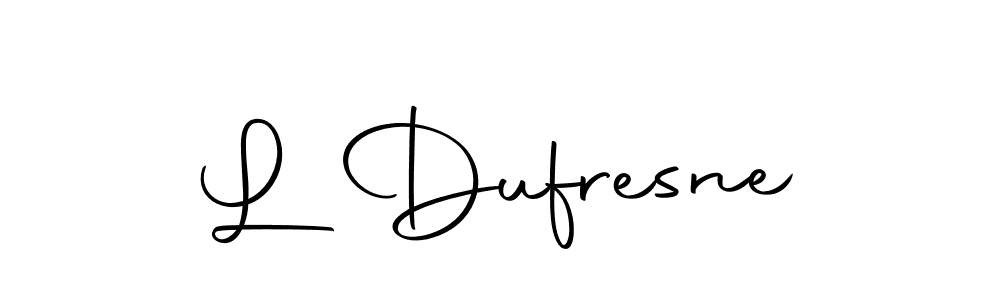 Similarly Autography-DOLnW is the best handwritten signature design. Signature creator online .You can use it as an online autograph creator for name L Dufresne. L Dufresne signature style 10 images and pictures png