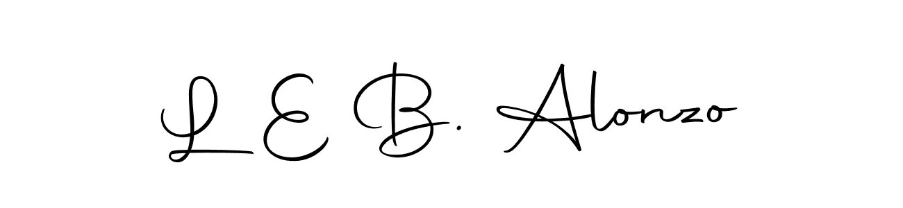 Make a short L E B. Alonzo signature style. Manage your documents anywhere anytime using Autography-DOLnW. Create and add eSignatures, submit forms, share and send files easily. L E B. Alonzo signature style 10 images and pictures png