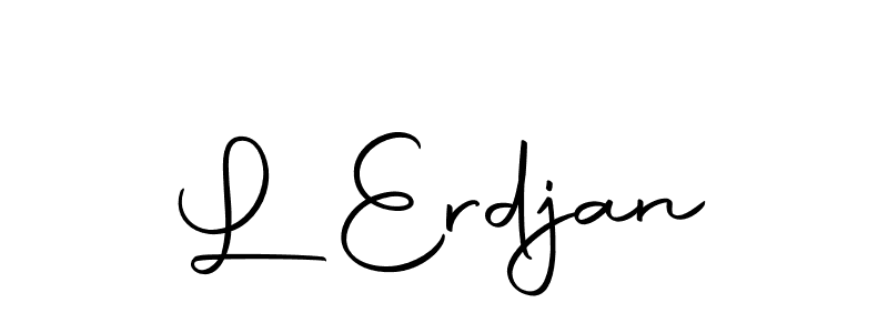 It looks lik you need a new signature style for name L Erdjan. Design unique handwritten (Autography-DOLnW) signature with our free signature maker in just a few clicks. L Erdjan signature style 10 images and pictures png