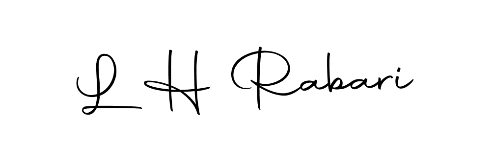 Best and Professional Signature Style for L H Rabari. Autography-DOLnW Best Signature Style Collection. L H Rabari signature style 10 images and pictures png