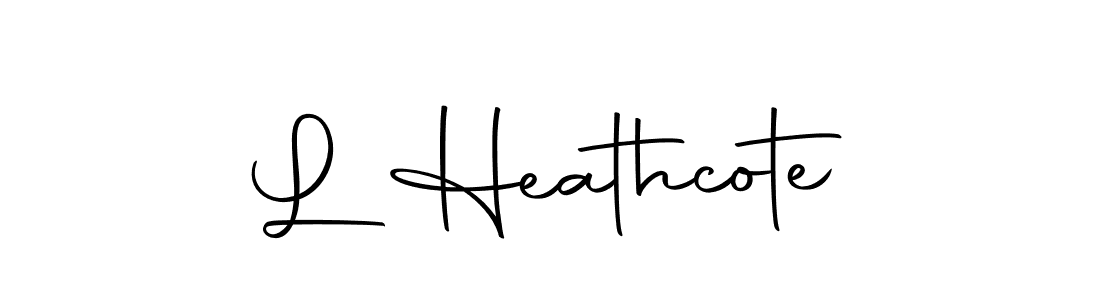 Make a beautiful signature design for name L Heathcote. Use this online signature maker to create a handwritten signature for free. L Heathcote signature style 10 images and pictures png